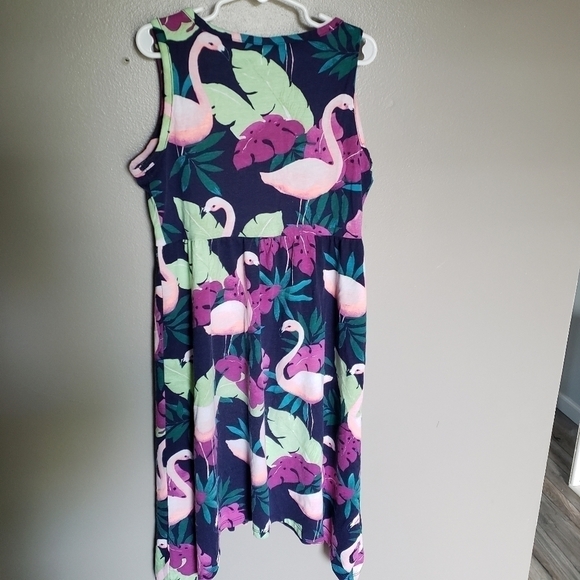 Gymboree Girls Flamingo Sleeveless Dress - Picture 2 of 4